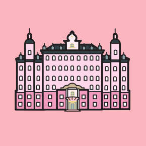 Grand Budapest Hotel Icon Set